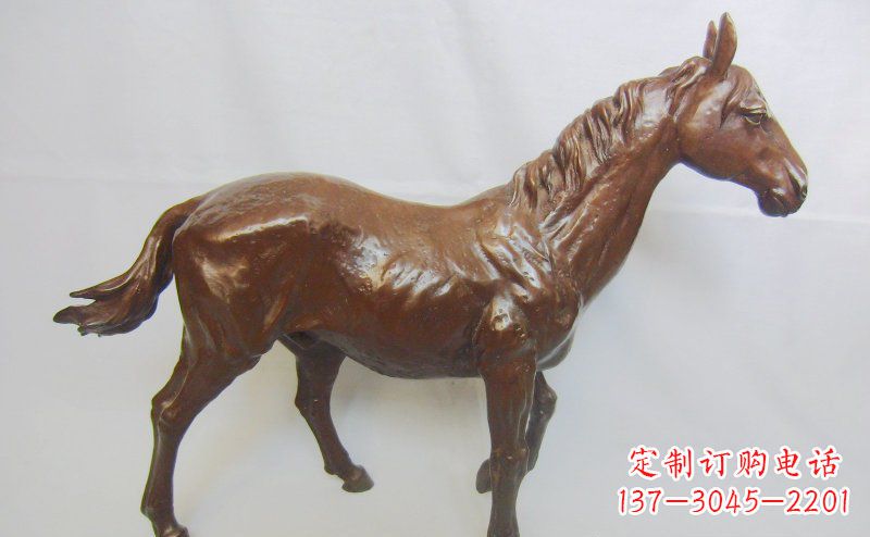 合肥仿真马铸铜动物雕塑