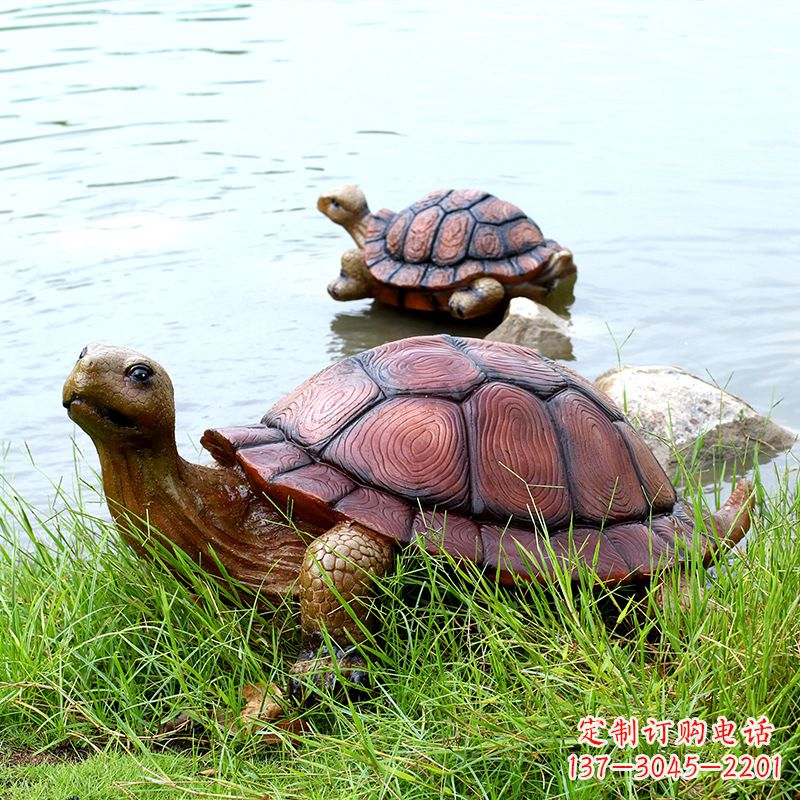 合肥仿真乌龟公园池塘水景动物雕塑摆件
