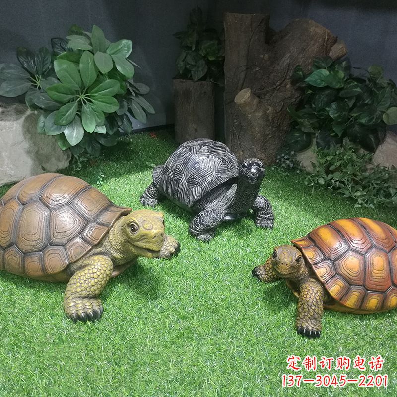 合肥仿真乌龟花园庭院水景池塘装饰雕塑