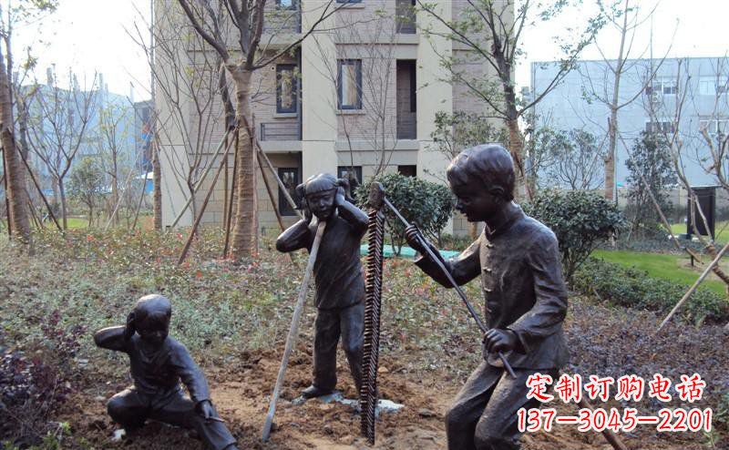合肥中领雕塑 | 为儿童景观带来美好的铜雕塑