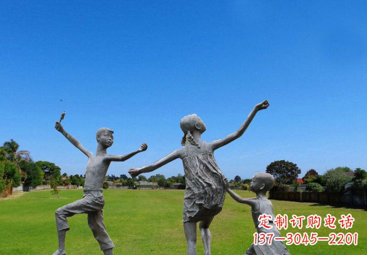 合肥精美儿童铜雕