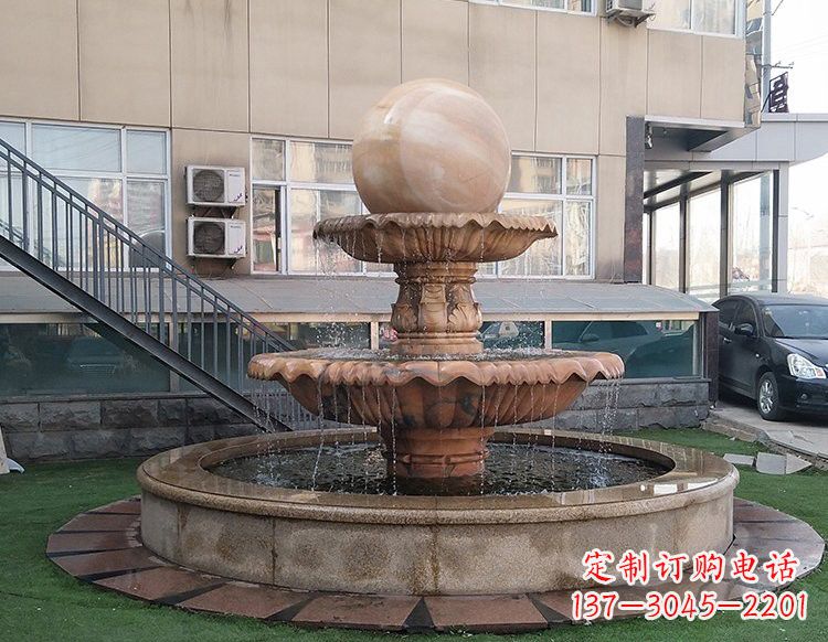 合肥风水球喷泉石雕 (2)