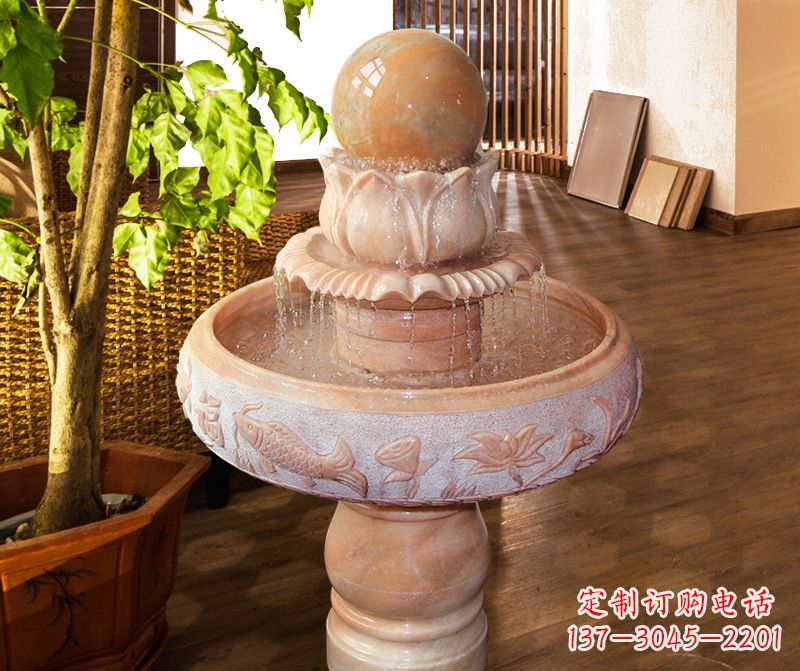 合肥风水球石雕图片