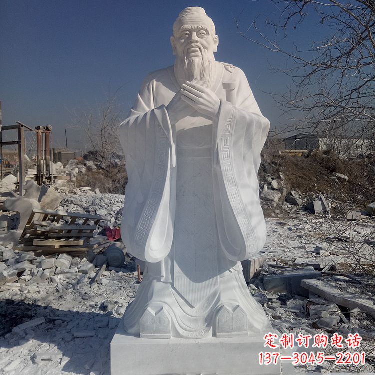 合肥夫子庙青铜雕塑孔子雕像