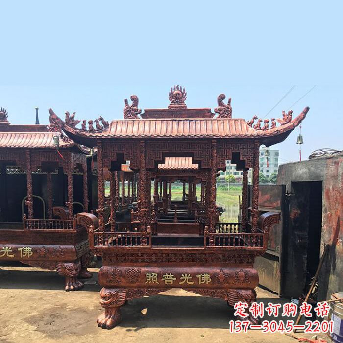合肥精美铜香炉雕塑