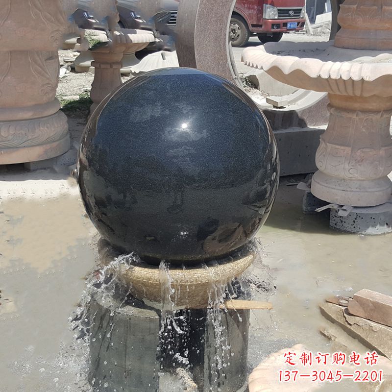 合肥福建风水石球雕塑