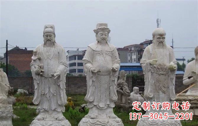 合肥福禄寿神像石雕