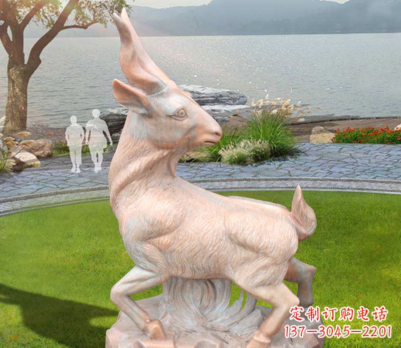 合肥福禄寿羊石雕