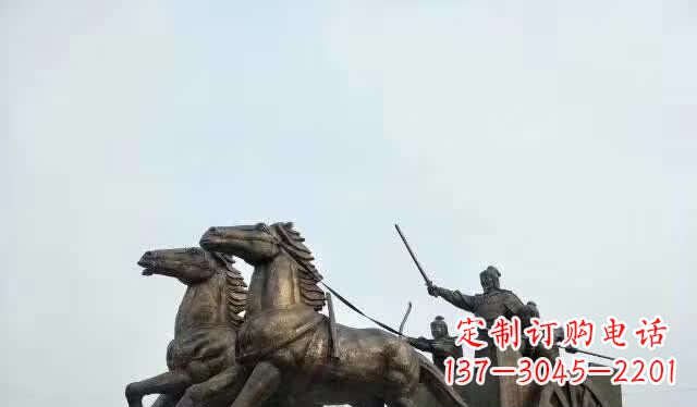 合肥文艺复兴风格马车雕塑