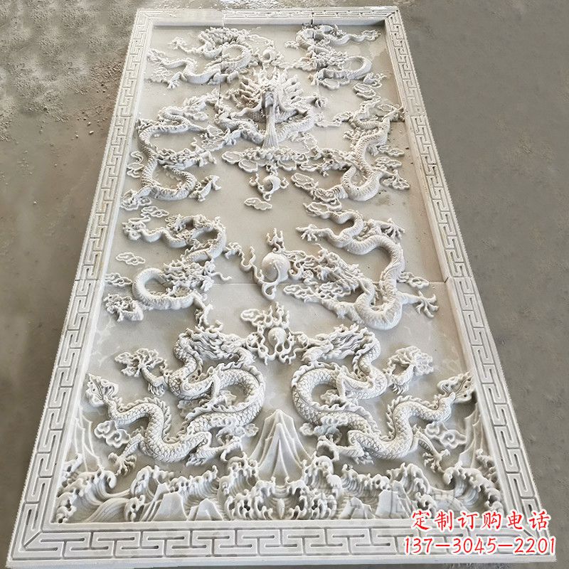 合肥九龙壁装饰高浮雕雕塑