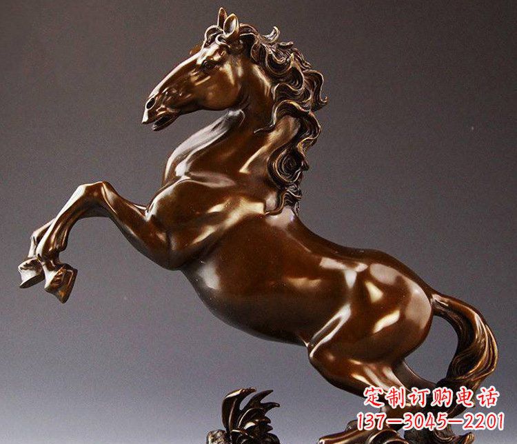 合肥青铜马头雕塑