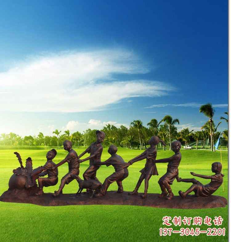 合肥中领雕塑-精美仿铜萝卜雕塑