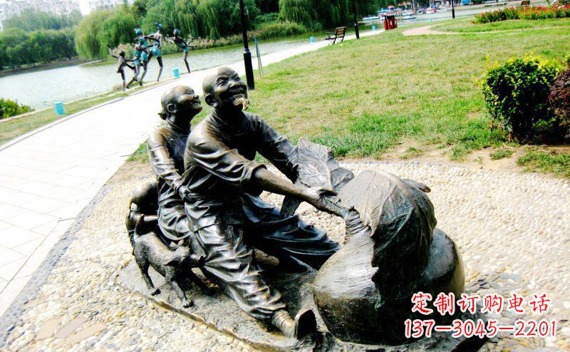 合肥新颖可爱的铜雕萝卜小品