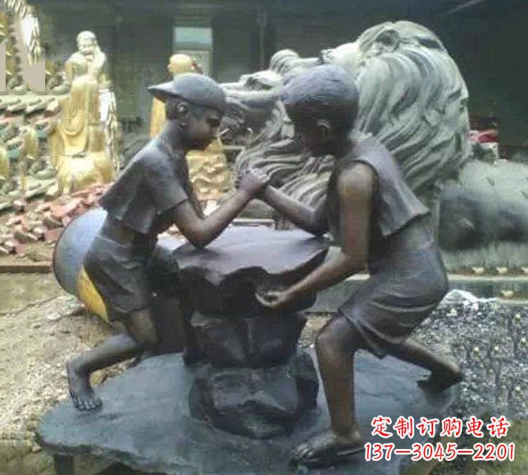 合肥非凡童趣,精致儿童铜雕
