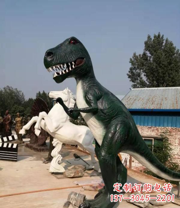 合肥玻璃钢仿真恐龙雕塑