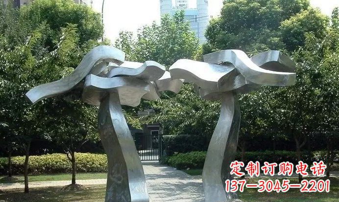 合肥不锈钢拱门定制雕塑