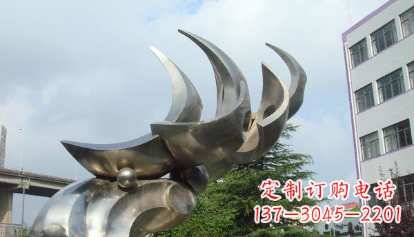 合肥中领雕塑出品不锈钢海鸥雕塑