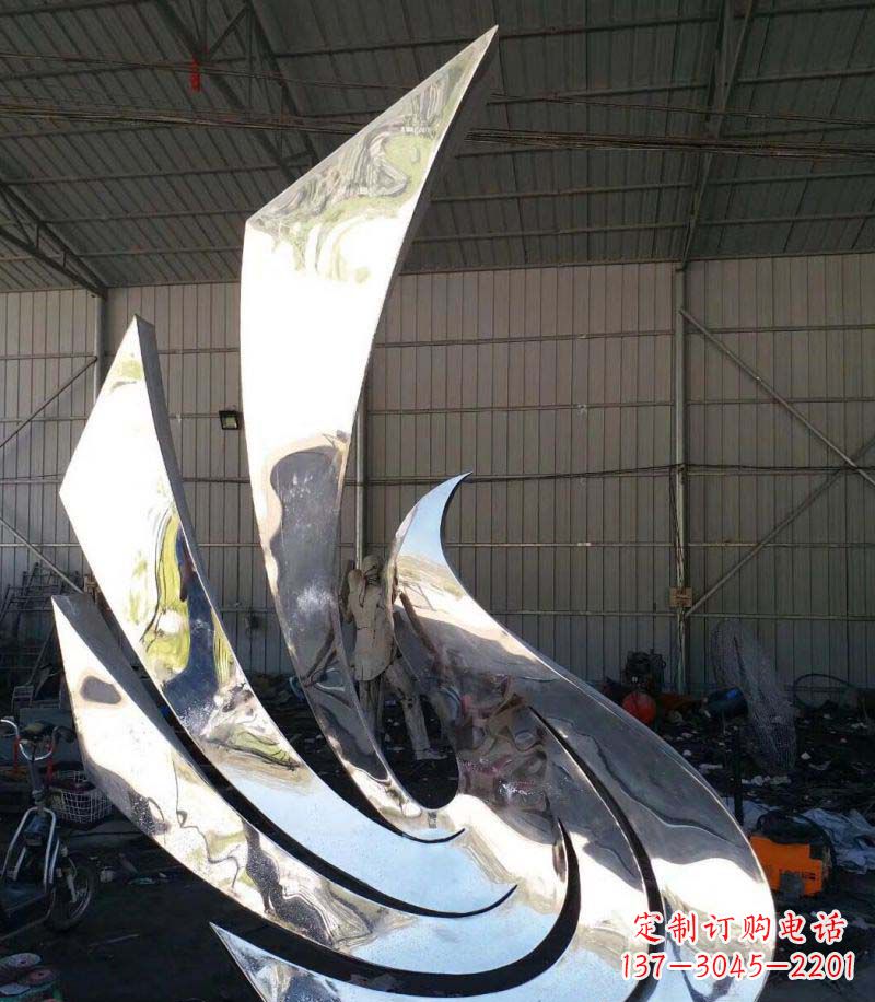 合肥精巧不锈钢和平鸽雕塑