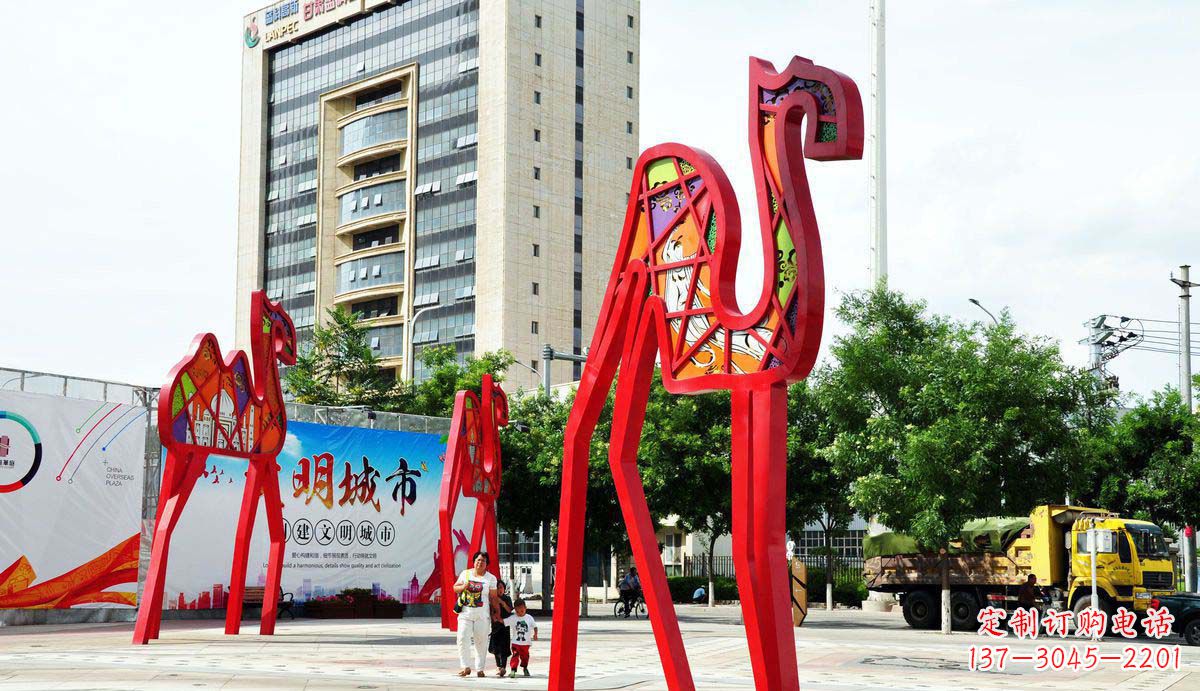 合肥欣赏经典之美，拥有完美的高端骆驼雕塑