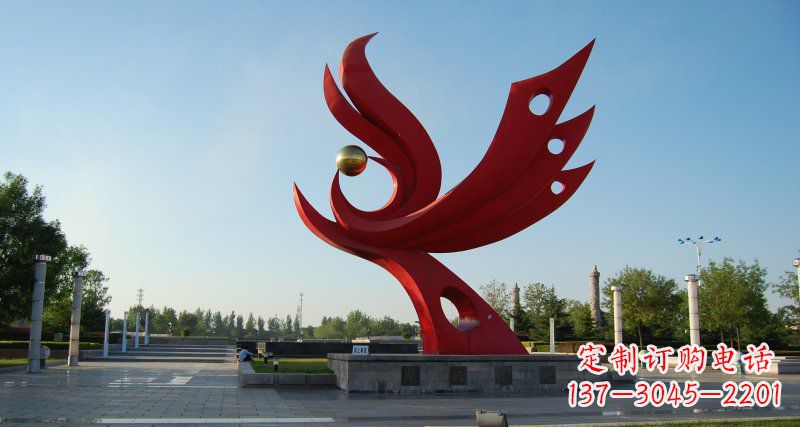 合肥凤凰雕塑——浓缩的美丽传统