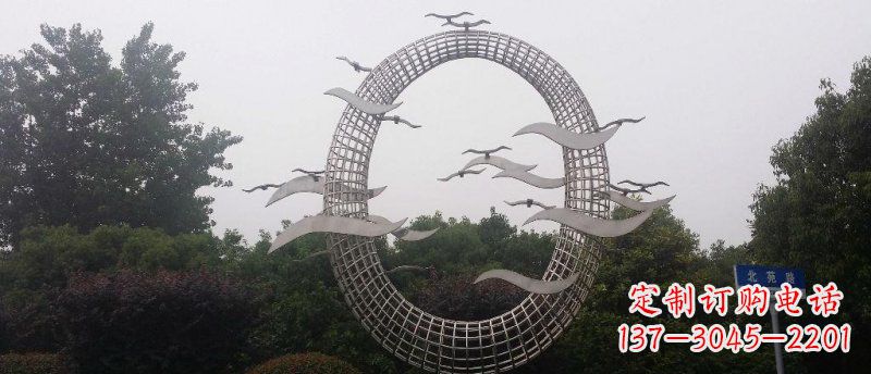 合肥抒情海鸥雕塑