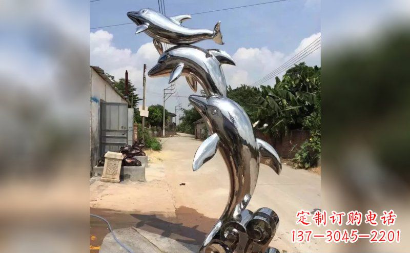 合肥产品名称优雅海豚雕塑