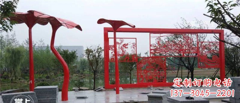 合肥不锈钢龙凤雕塑