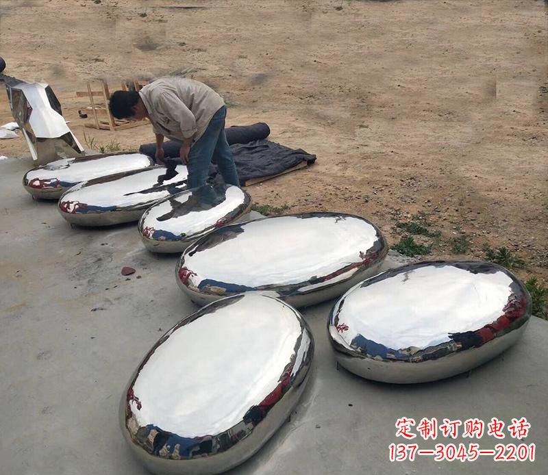 合肥中领雕塑水滴形艺术雕塑