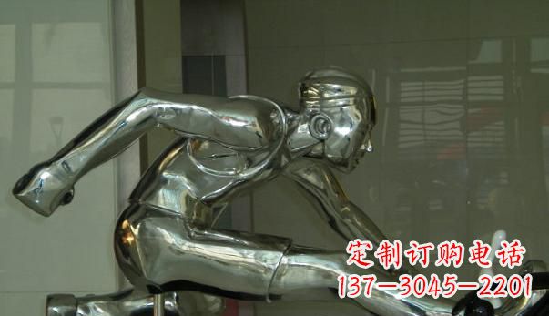 合肥不锈钢运动员雕塑