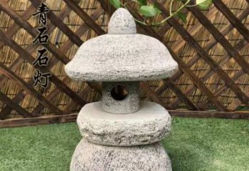 合肥精美仿古石灯公园照明灯石雕