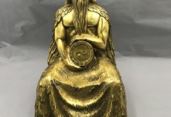合肥伏羲·神话传说铜雕塑