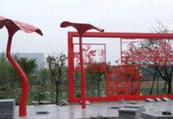 合肥不锈钢龙凤雕塑