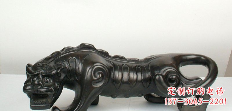 合肥象征精神力量的老虎雕塑
