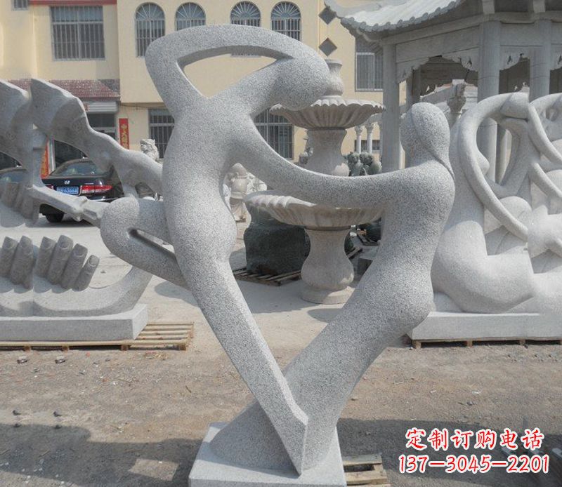 合肥中领雕塑独具匠心的“浪漫幸福·情侣小品雕塑”