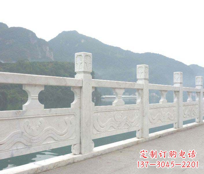合肥高品质公园大理石栏板景观石雕
