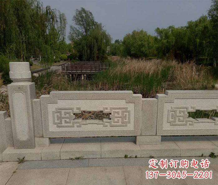 合肥优雅大气的公园栏板雕塑