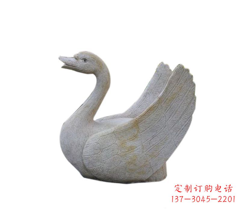 合肥中领雕塑 | 天鹅石雕景观喷泉