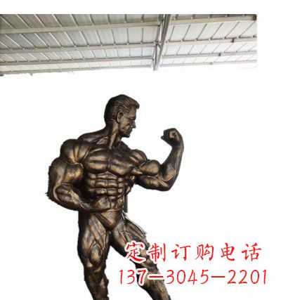 合肥优质铜制大力士雕塑