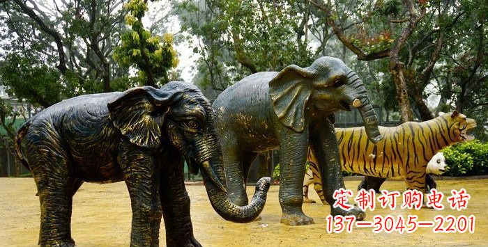 合肥大象雕塑铜雕