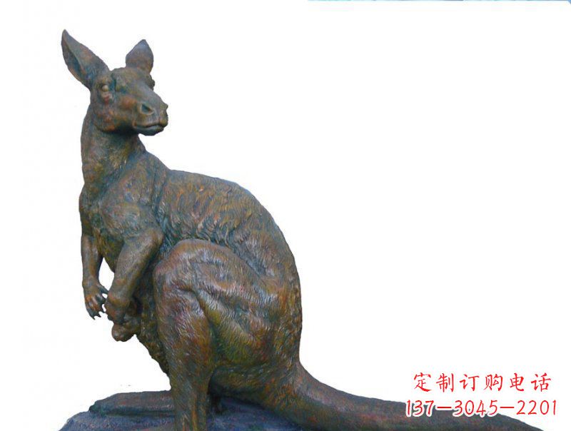 合肥精致工艺铜袋鼠雕塑
