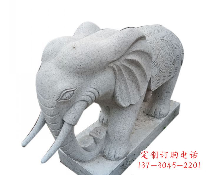 合肥精美绝伦的大象大理石雕塑