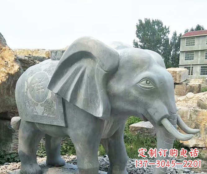 合肥精美大象雕塑,装点你的公园