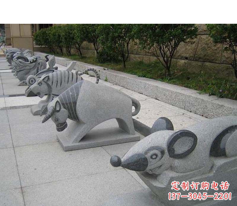 合肥十二生肖动物雕塑