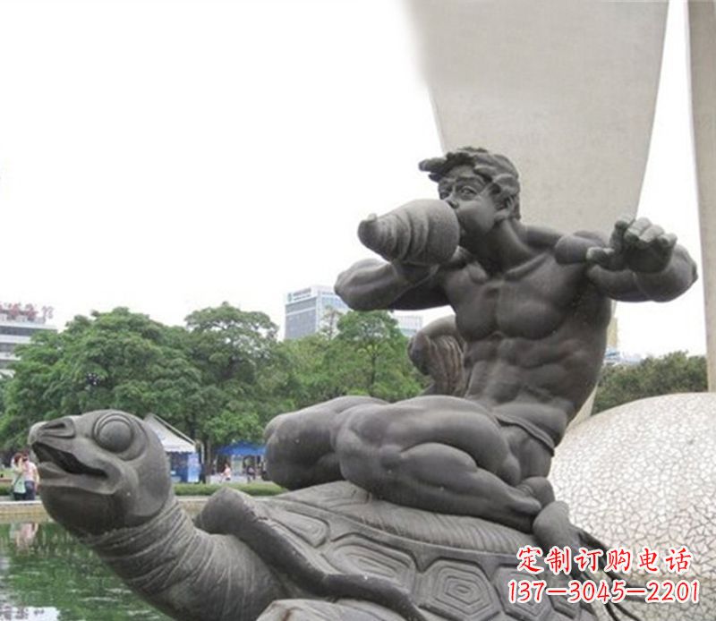 合肥海龟雕塑,漫步沙滩时的自然之美