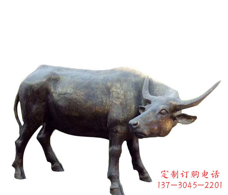 合肥优质静谧水牛铜雕