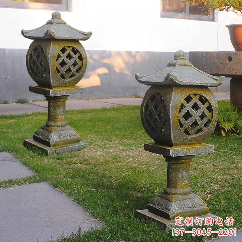 合肥公园仿古石灯笼