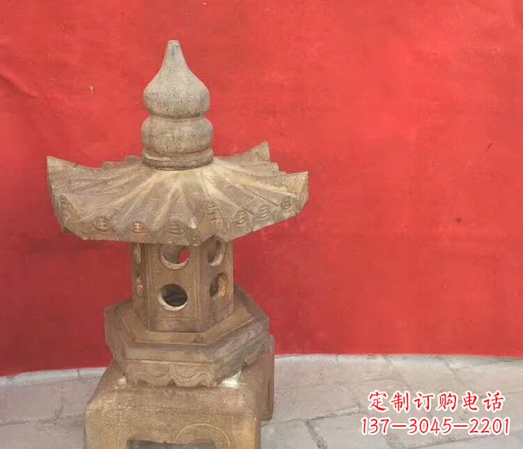 合肥公园仿古石灯石雕