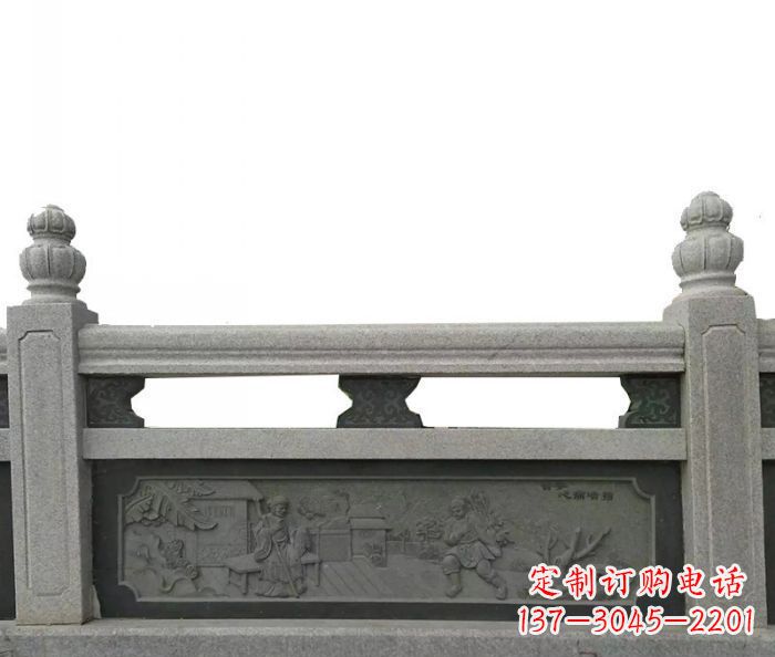 合肥公园仿古石雕栏板
