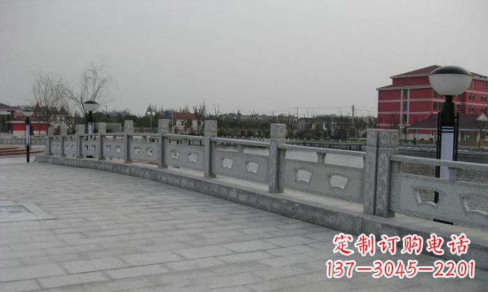 合肥公园仿古石栏板 (2)