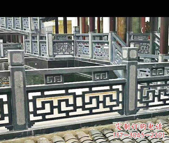合肥中领雕塑精致仿古石栏板